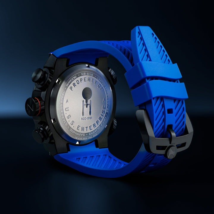 Deimos Chronograph Star Trek Galileo Limited Edition | Blue Dial