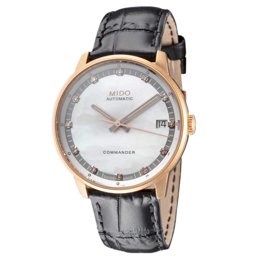 Commander II 33mm / Silver / Black | Silver Dial