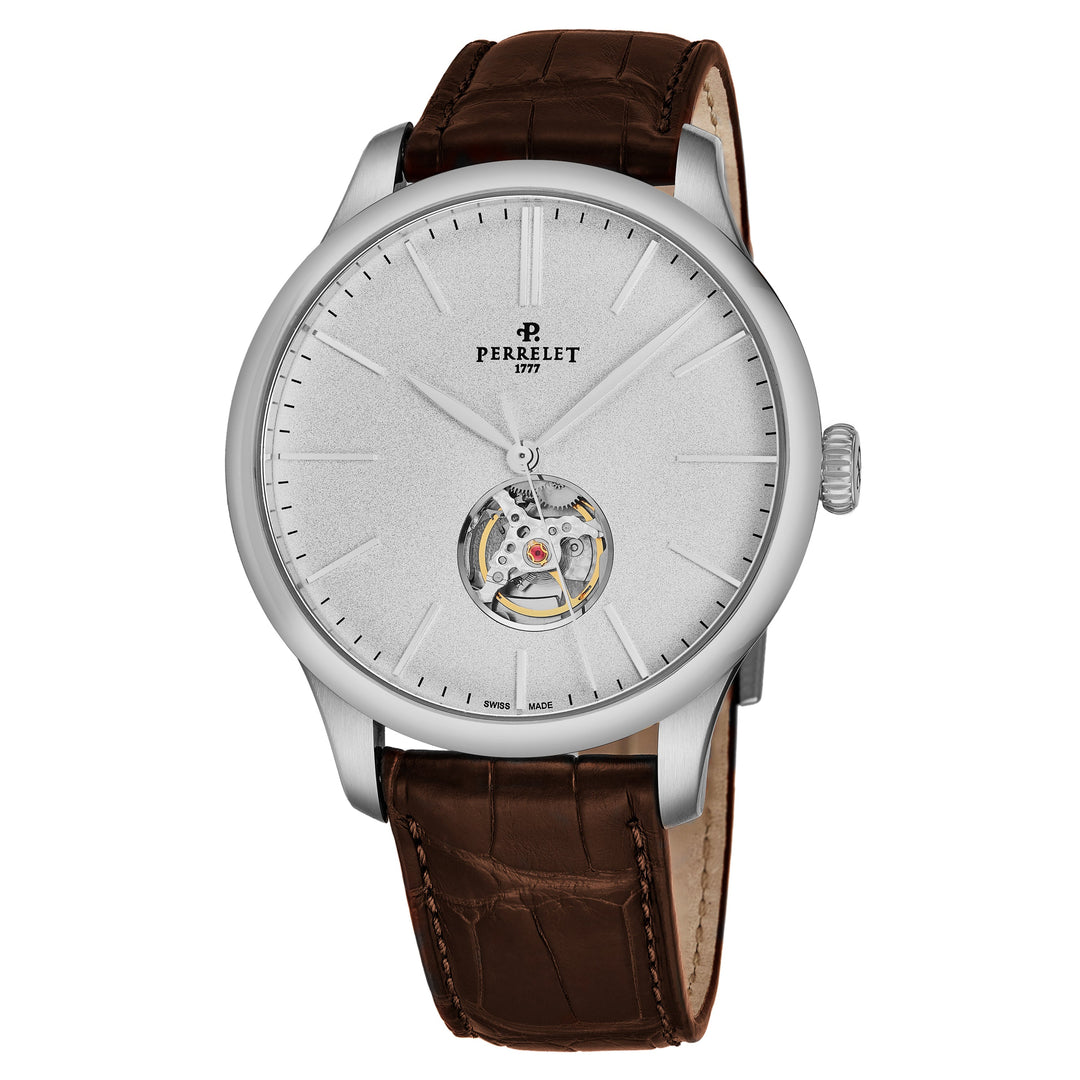 First Class A1087/4 - White Open Heart White Dial