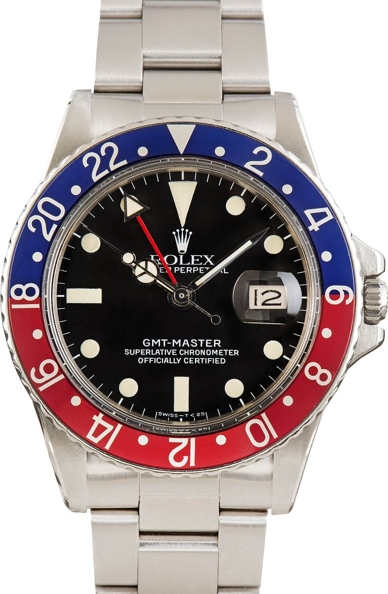 Rolex GMT-Master 1675 - 40mm Oystersteel - Oyster