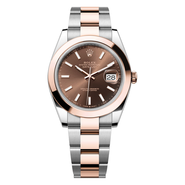 Rolex Datejust 41 126301 - 41mm Oystersteel & Everose Gold (Smooth) - Jubilee