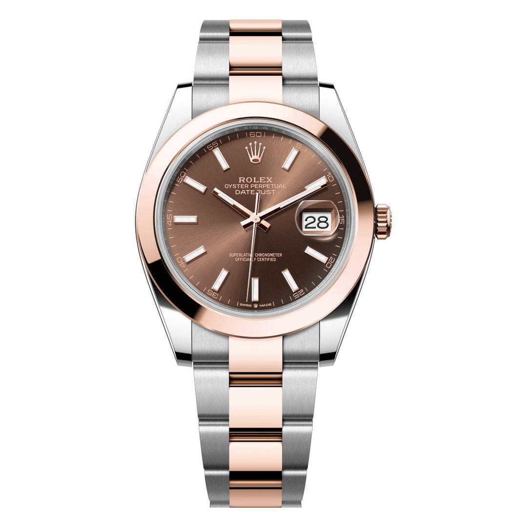 Rolex Datejust 41 126301 - 41mm Oystersteel & Everose Gold (Smooth) - Jubilee