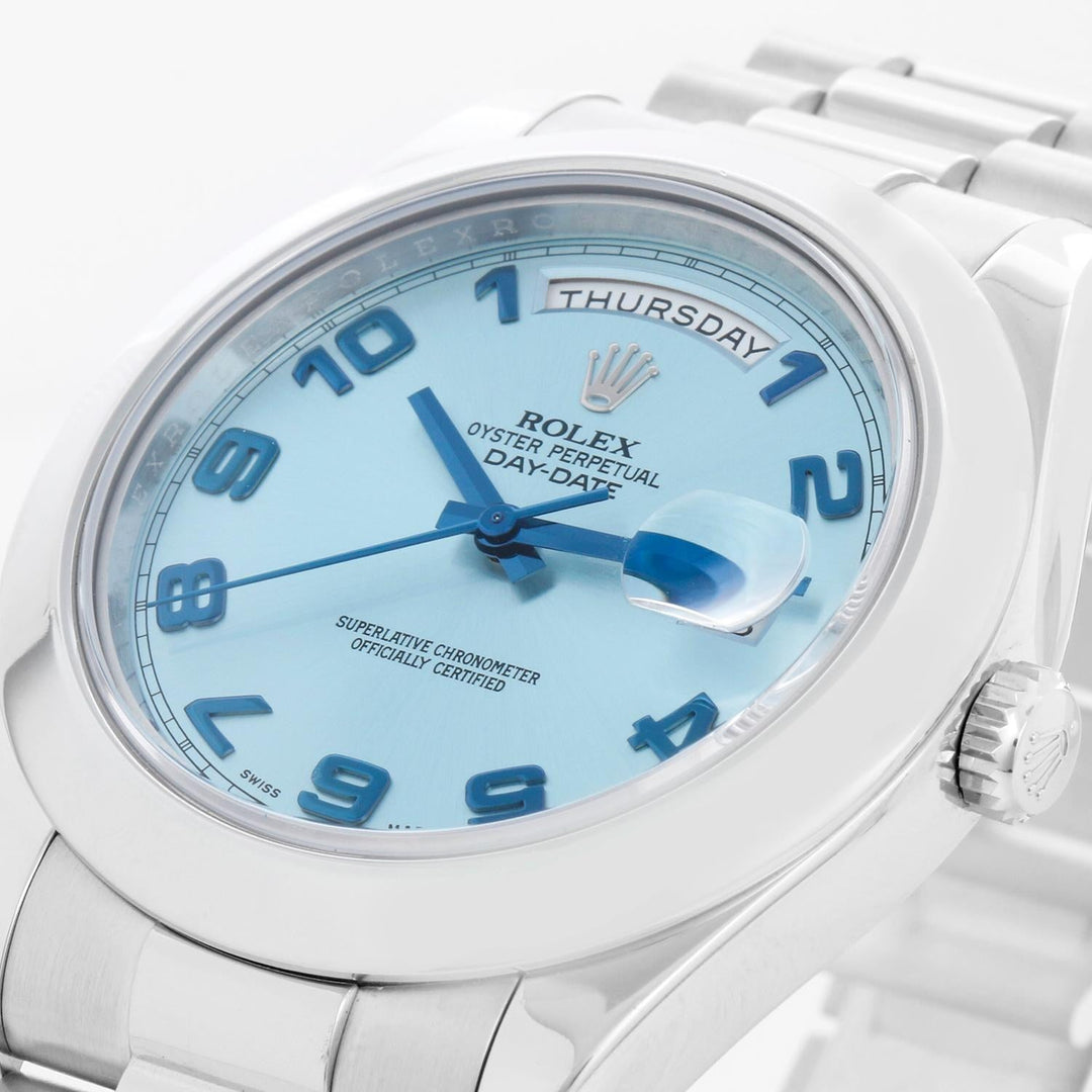 Rolex Day-Date II 218206 - 41mm Platinum (Smooth) - President