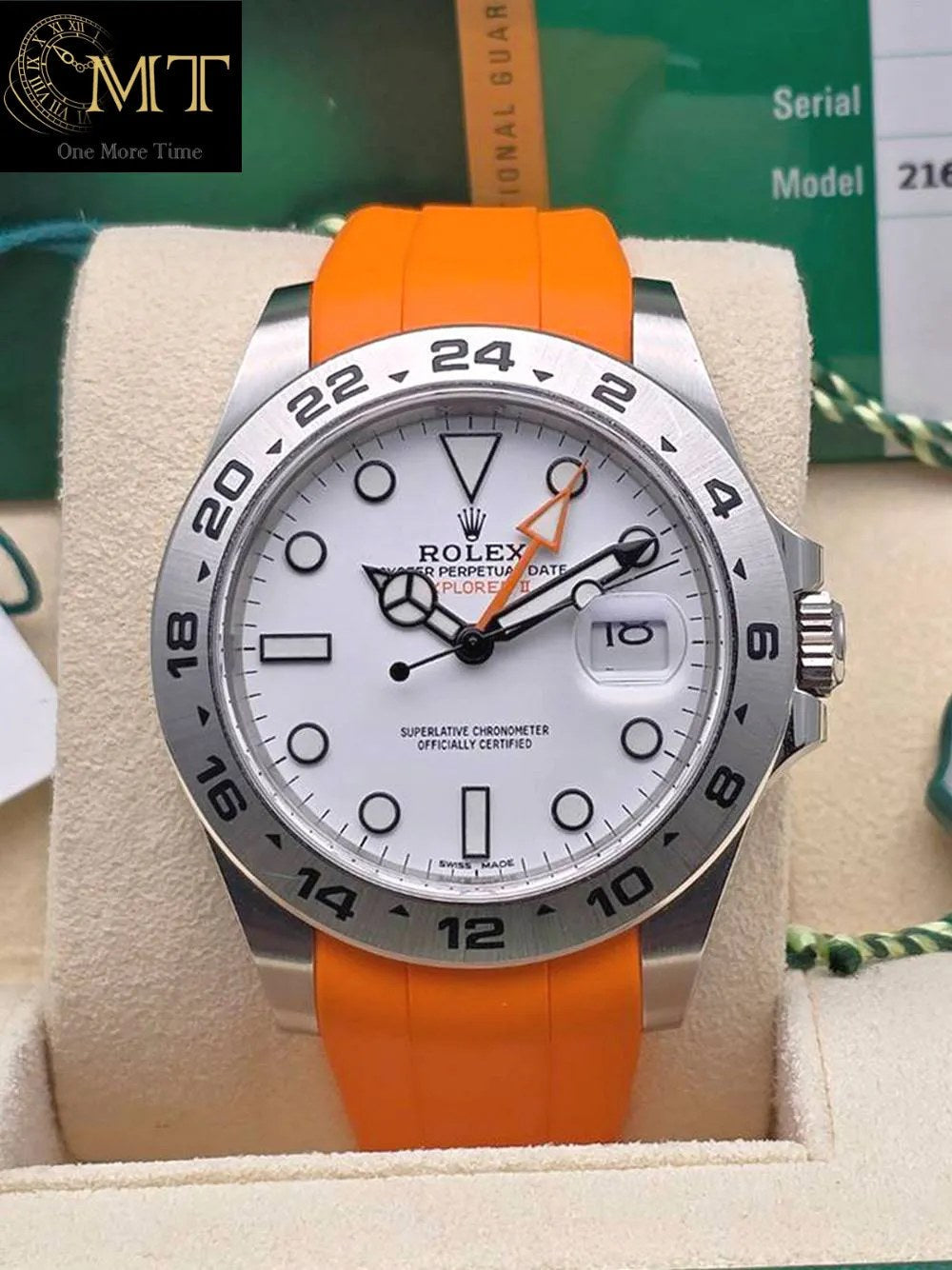 Rolex Explorer II 216570 - 42mm Oystersteel - Oyster