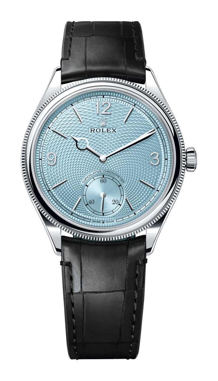 Rolex 1908 52506 - 39mm Platinum - Leather Strap