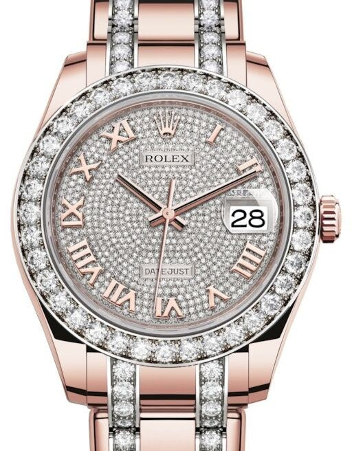 Rolex Pearlmaster 39 86285 - 39mm Everose Gold (Diamond Bezel) - Pearlmaster