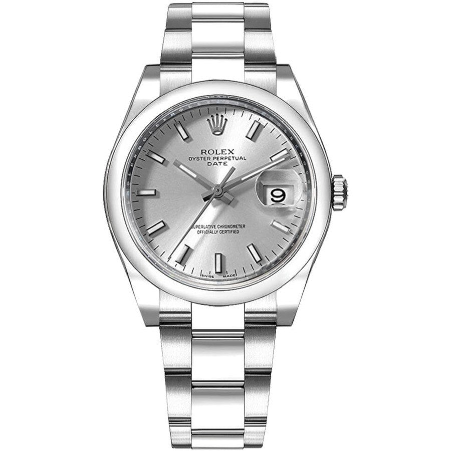 Rolex Oyster Perpetual Date 115200 - 34mm Oystersteel - Oyster