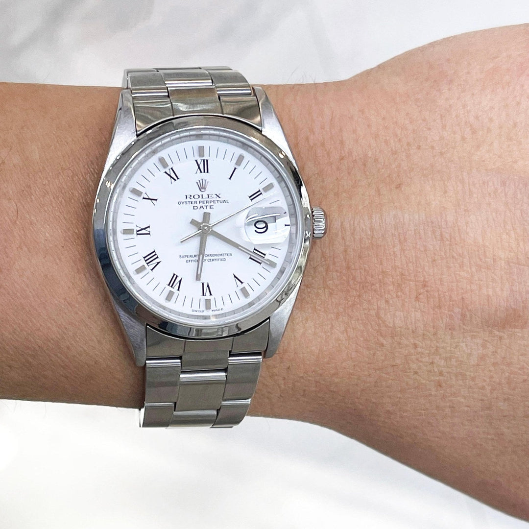 Rolex Oyster Perpetual Date 15200 - 34mm Oystersteel - Oyster