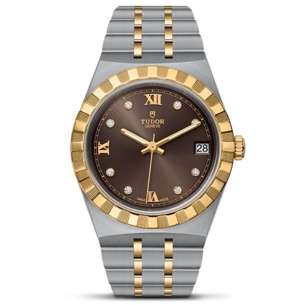 Tudor Royal Chocolate Brown 34mm