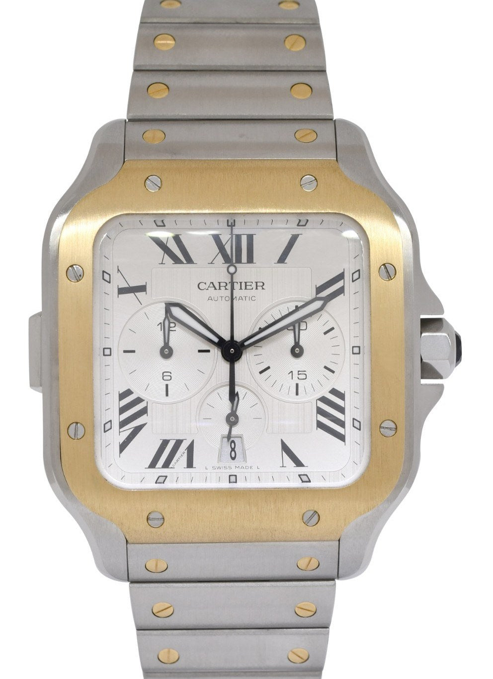 Cartier Santos XL Chronograph 18K YG