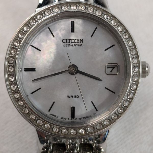 Citizen Eco-Drive WR50 Silver Ladies