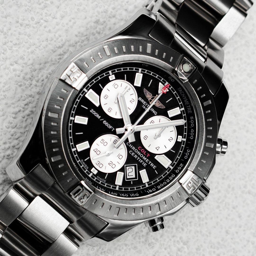 Breitling Colt Chronograph Black Dial