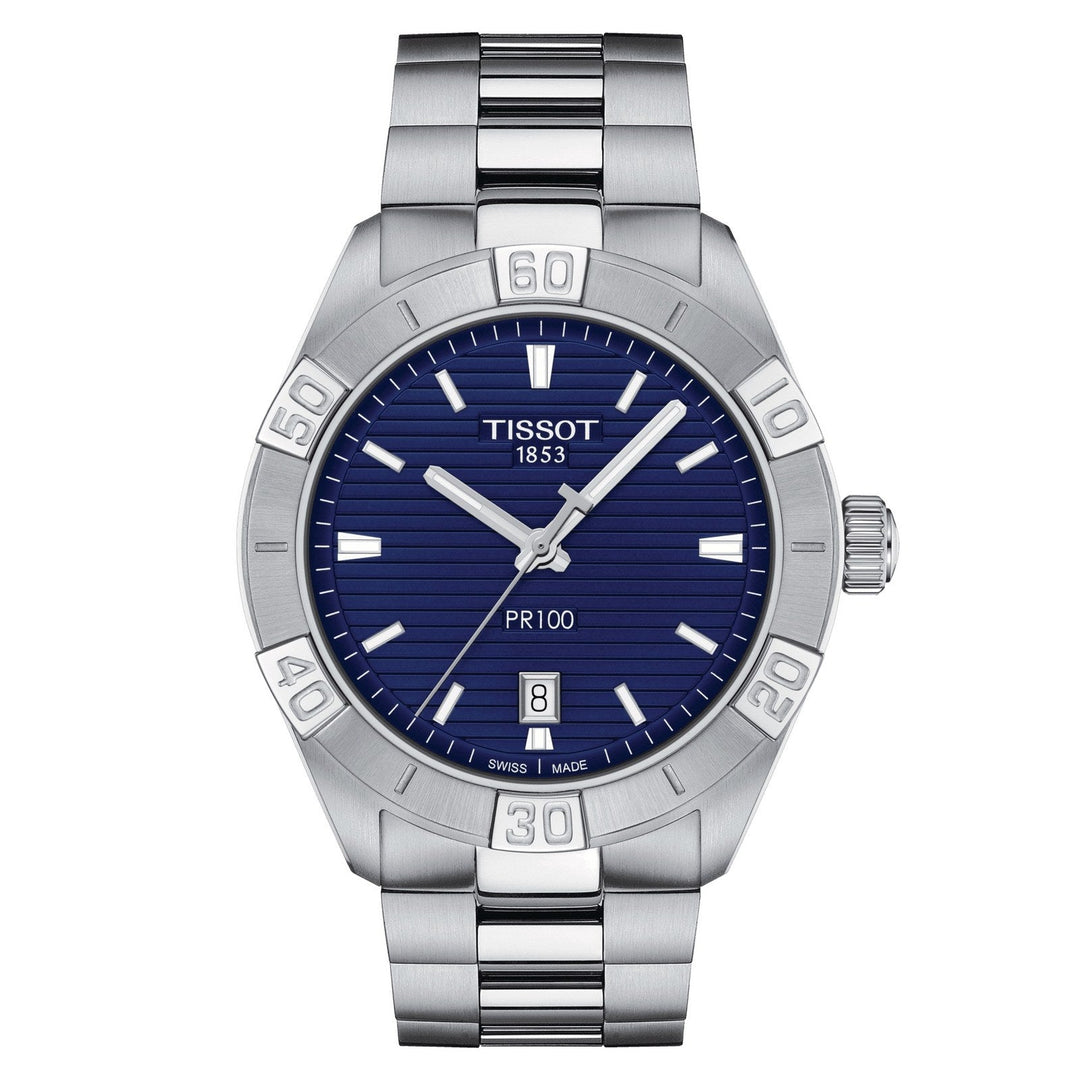 Tissot PR100 Sport Gent Blue Dial SS