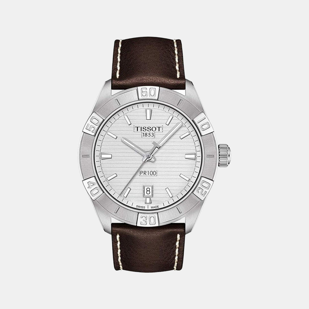 Tissot PR100 Sport Gent Quartz Brown Leather
