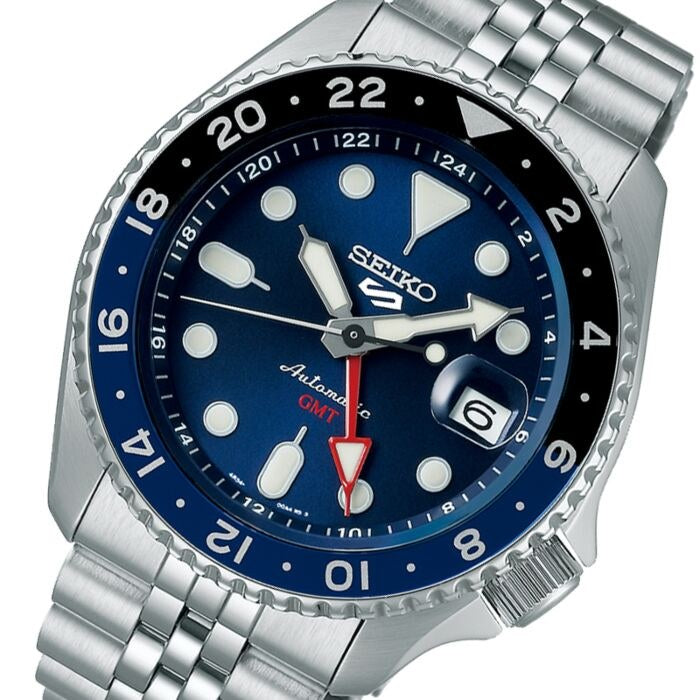 Seiko 5 Sports GMT Blue Dial