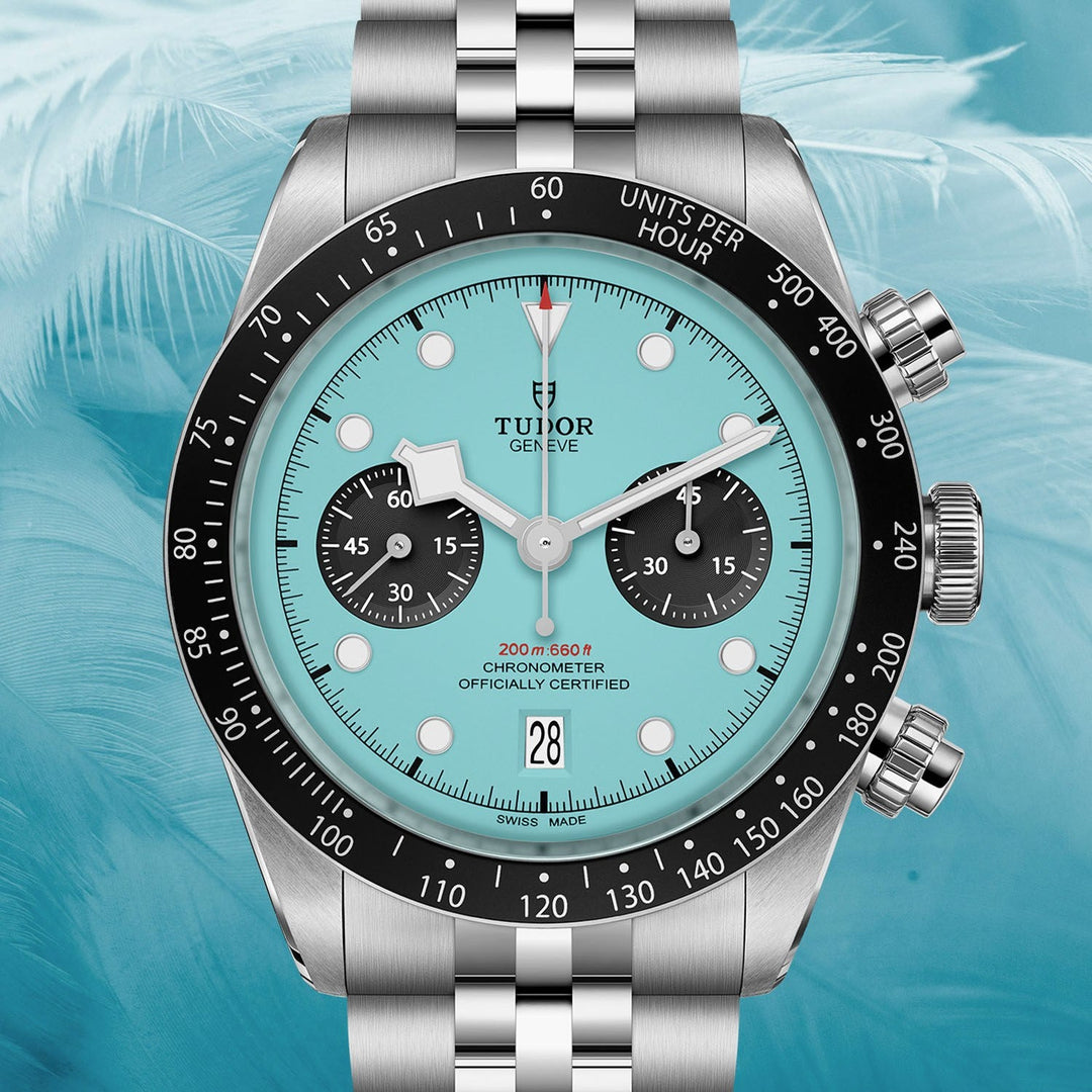 Tudor Black Bay Chrono Flamingo Blue