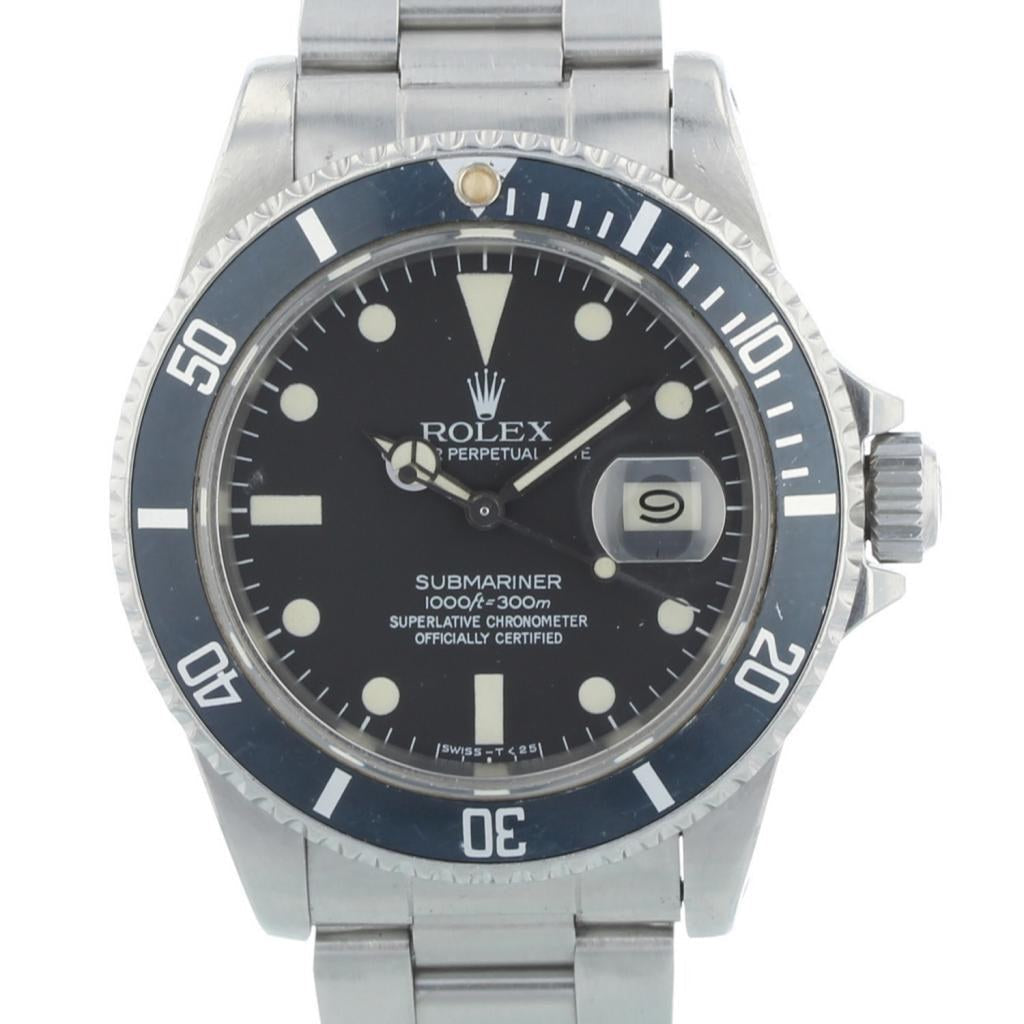 Rolex Submariner 16800 Black