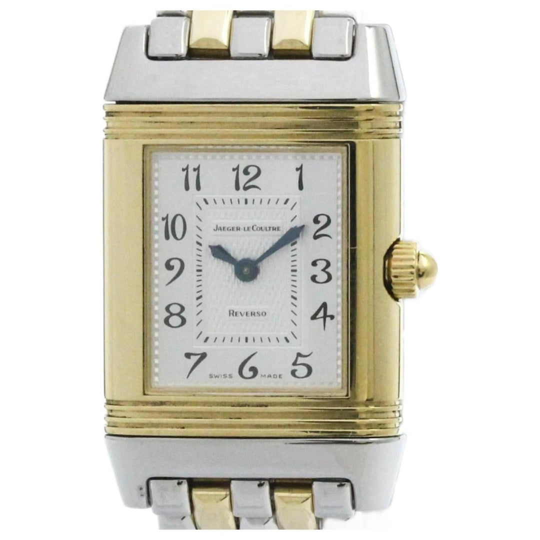 Jaeger-LeCoultre Reverso 18K YG & Steel