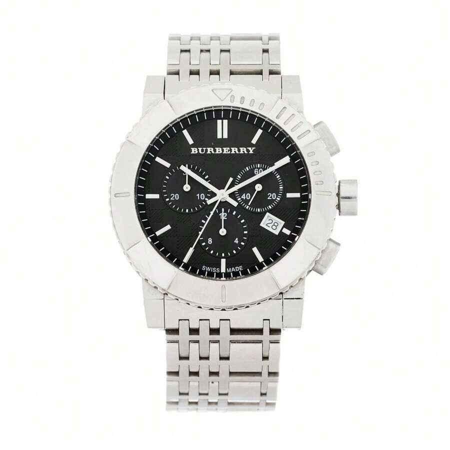 Burberry Trench Chronograph Black Dial