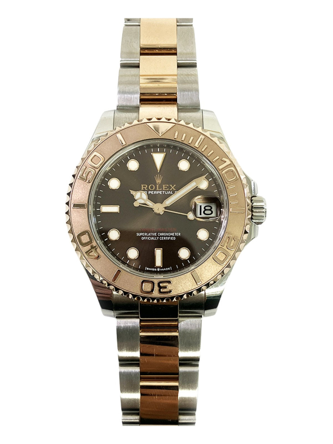 Rolex Yacht-Master Two-Tone Chocolate Dial