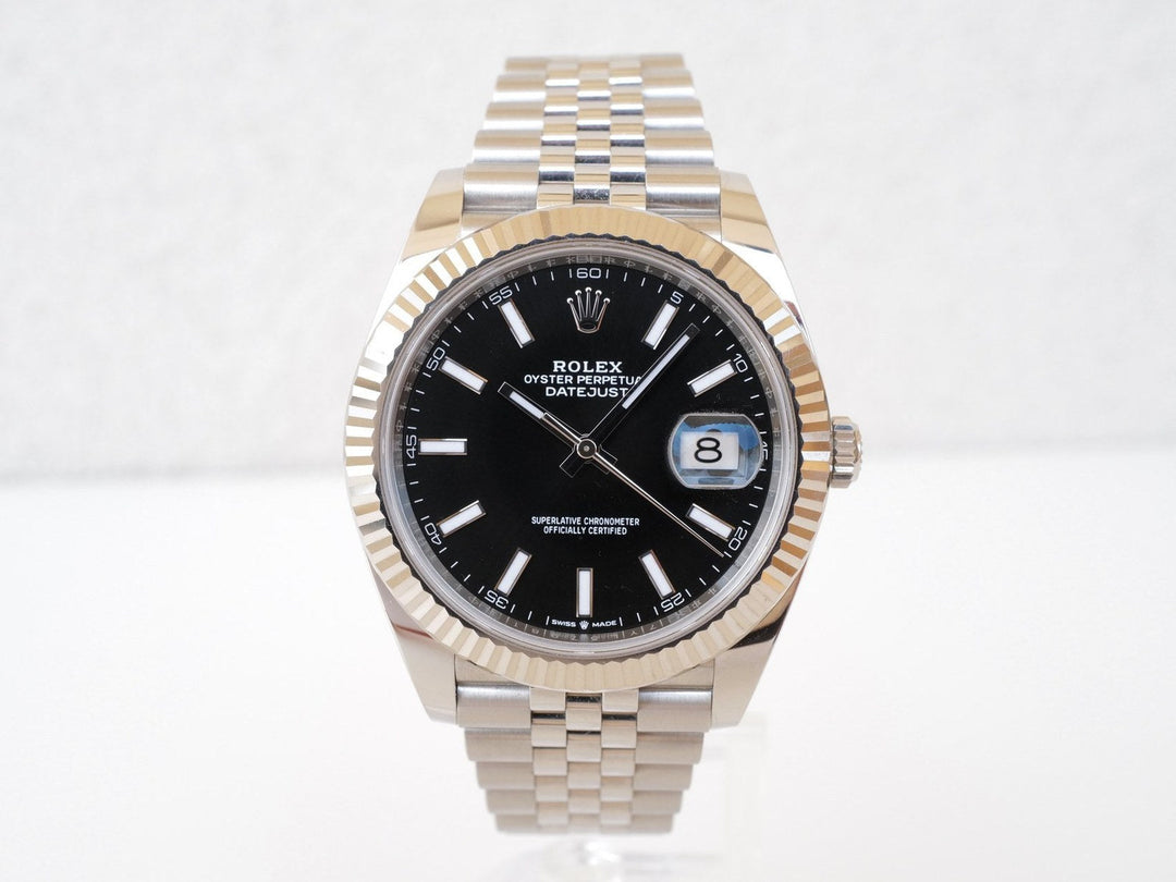Rolex Datejust 41 Black Dial Jubilee 2025