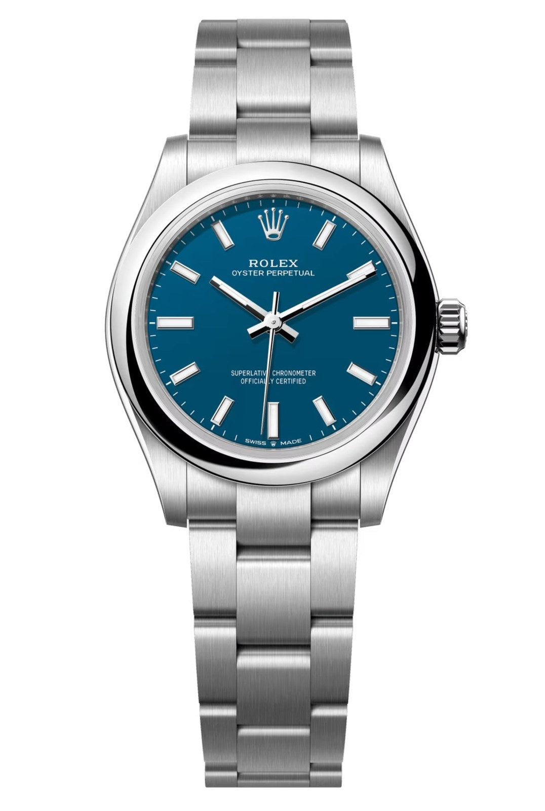 Rolex Oyster Perpetual Blue Dial Oyster Bracelet 2025