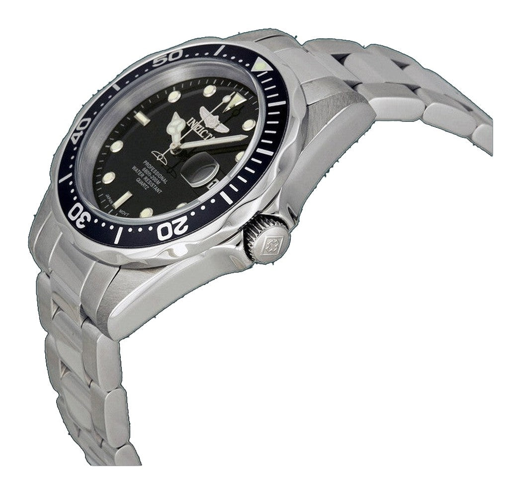 Pro Diver Black Dial / Stainless Steel Bracelet Black Dial