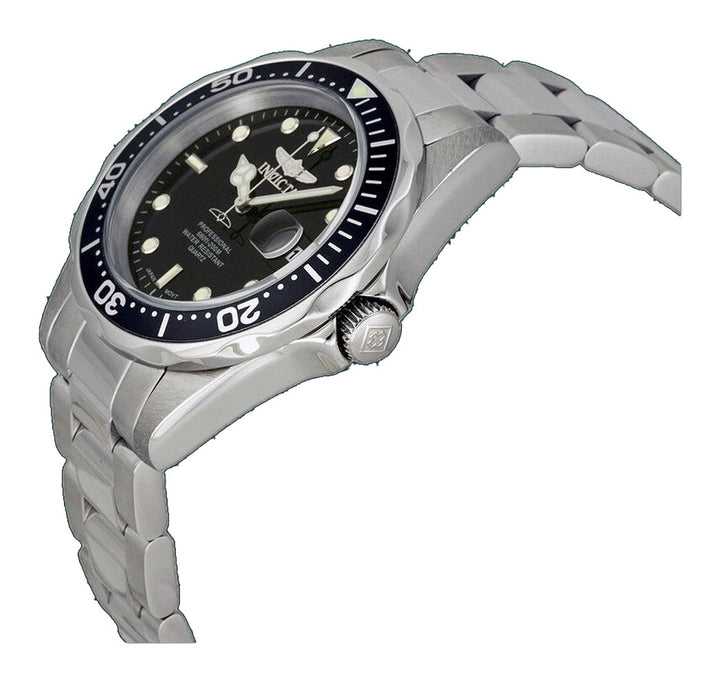 Pro Diver Black Dial / Stainless Steel Bracelet Black Dial