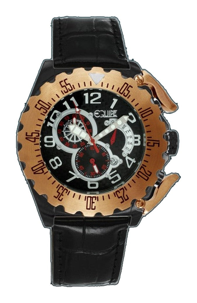 Paddle Black/Gold | Black Dial