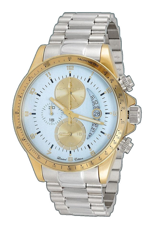 WINNER CIRCLE Light Blue/2-Tone Gold_SS Light Blue Dial