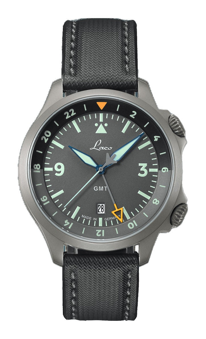 Frankfurt GMT Grau Gray Dial