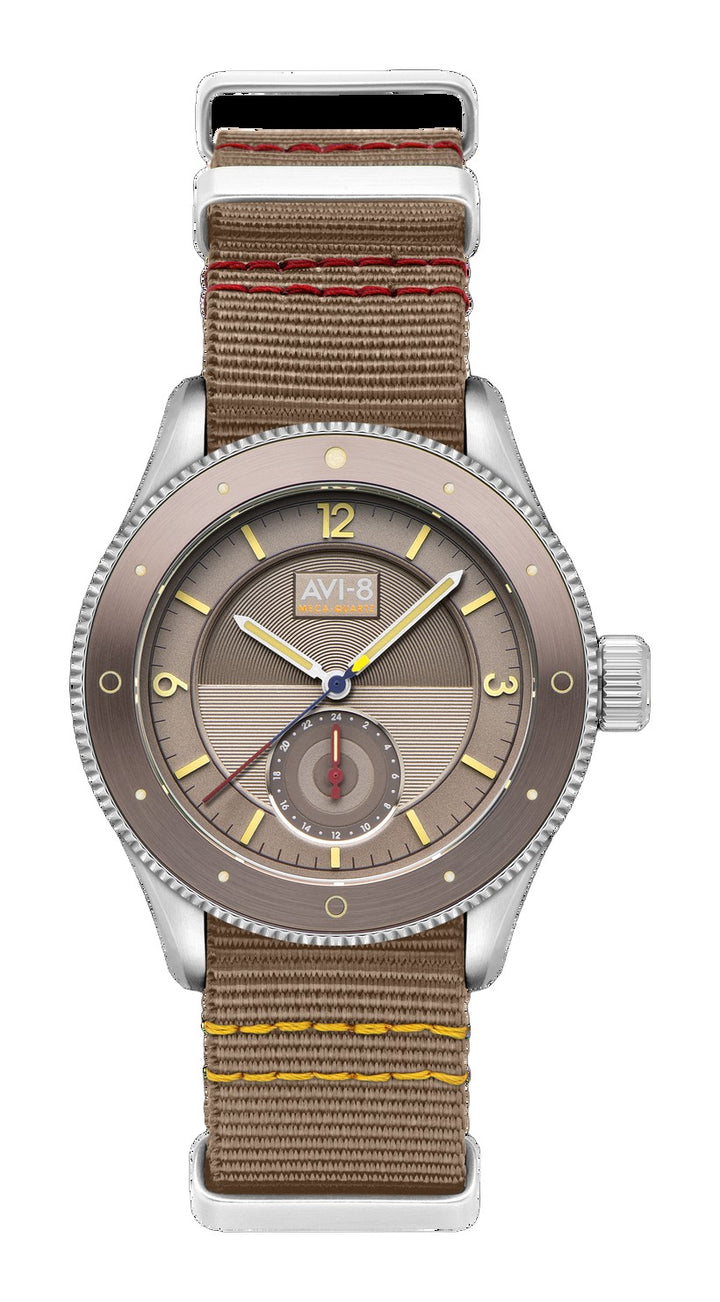 Airmaster Sector Meca-Quartz Grey / Nylon | Grey Dial