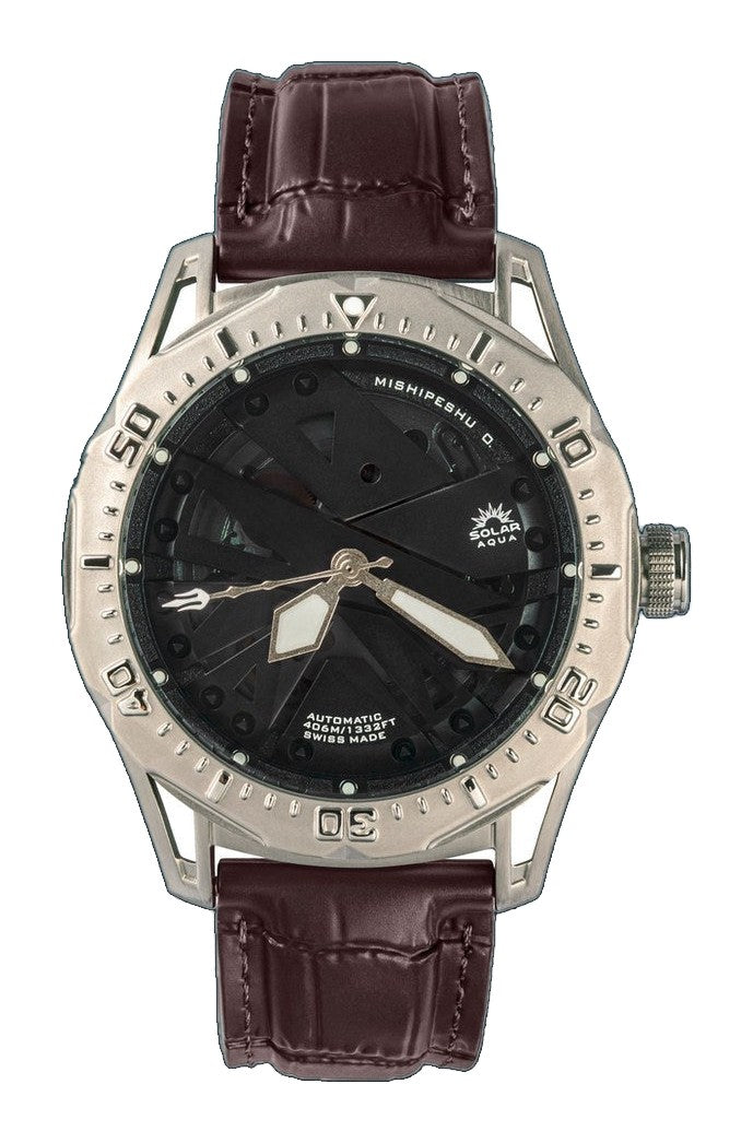 Mishipeshu G.L. Brown Dial / Croco Strap Brown Dial