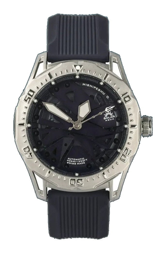Mishipeshu O. Blue Dial / Modern Strap Blue Dial