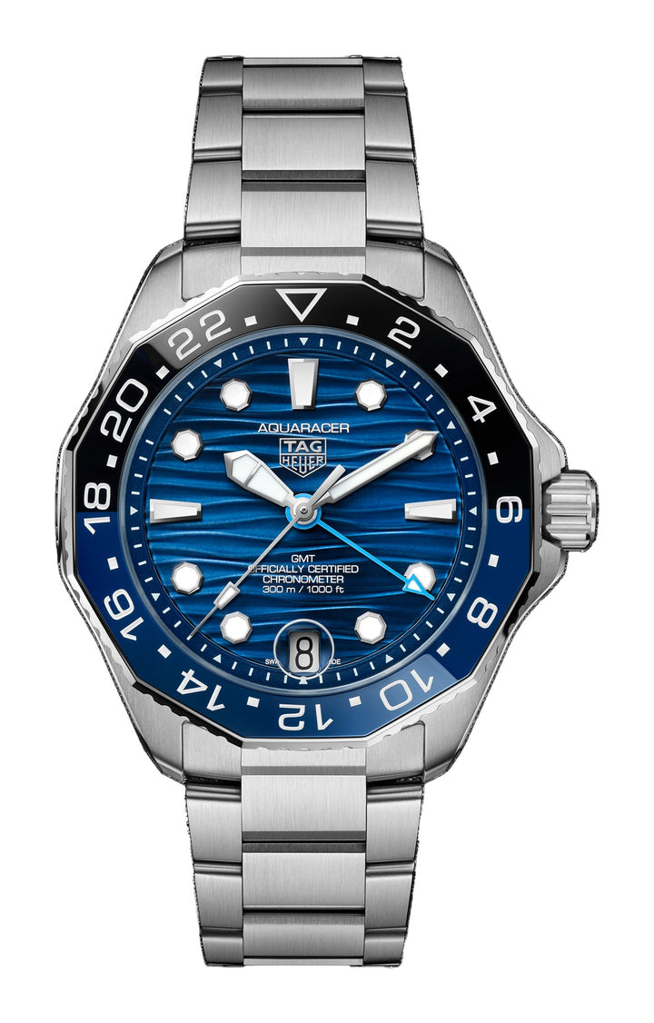AQUARACER PROFESSIONAL 300 GMT Blue | Blue Dial