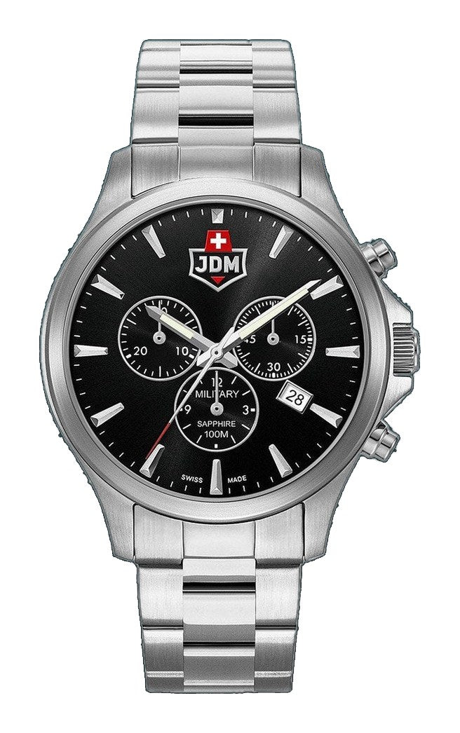 Alpha Chrono Black Dial / Steel Black Dial