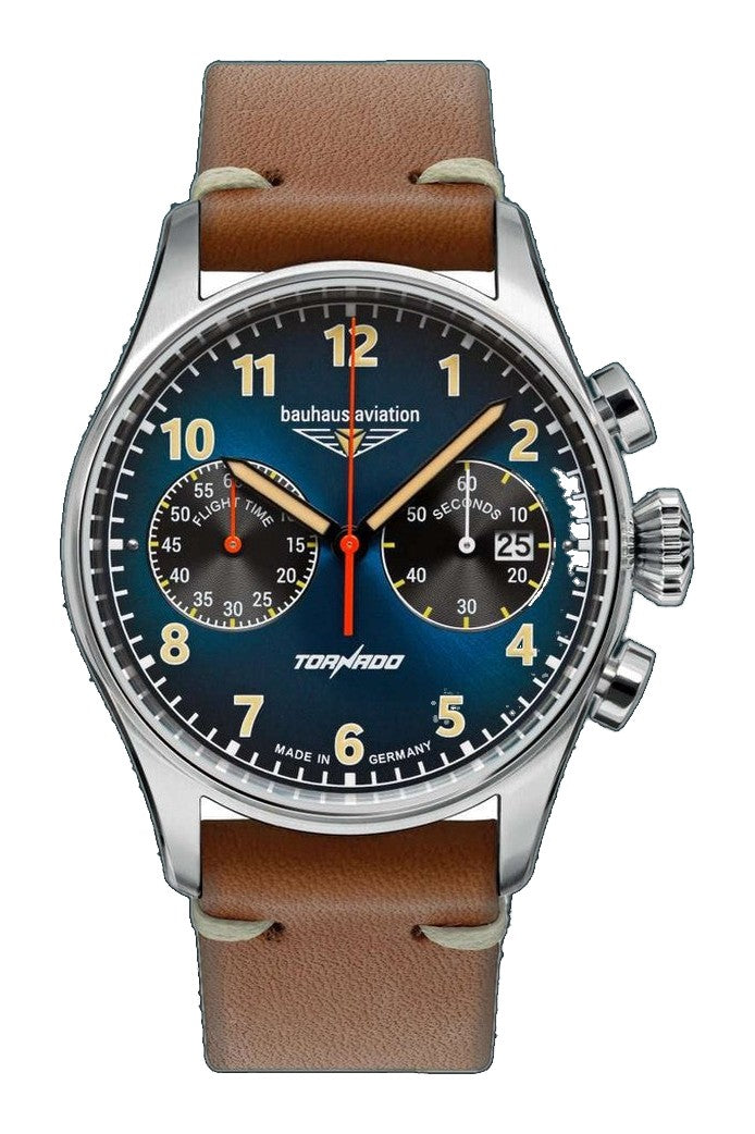 Aviation Tornado Chronograph Blue | Blue Dial