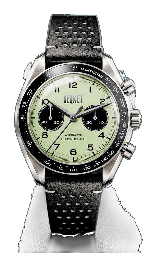 Overdrive Chronograph Sage Pistachio Green Dial
