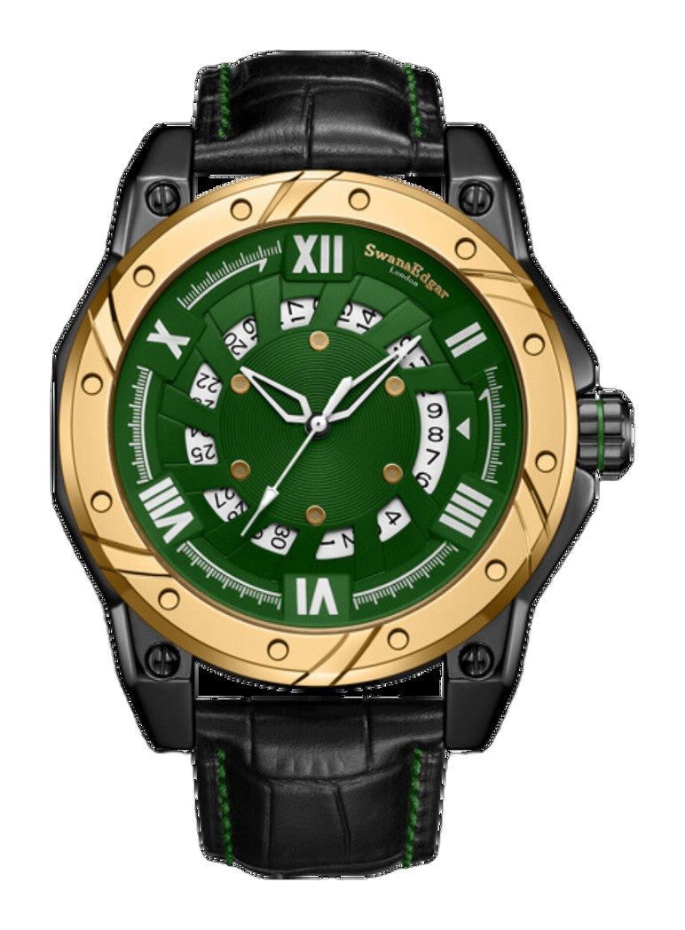 Engineer Automatic Green / Leather Green Dial