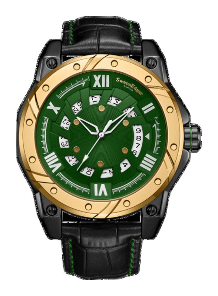Engineer Automatic Green / Leather Green Dial