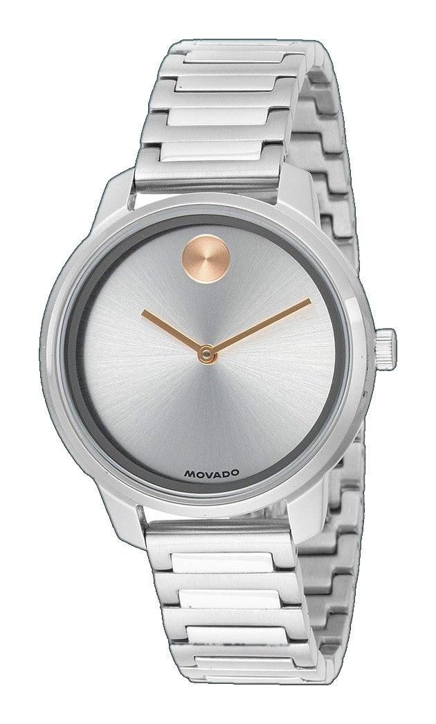 Bold Silver Dial / Stainless Steel Bracelet Silver Dial