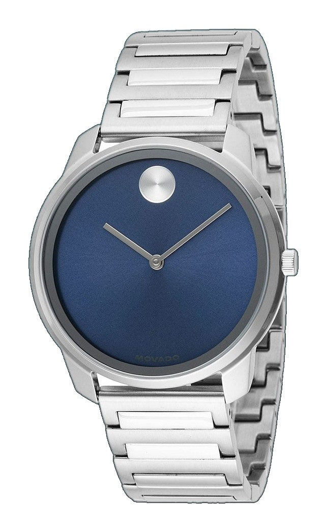 Bold Blue Sunray Dial / Stainless Steel Bracelet Blue Dial