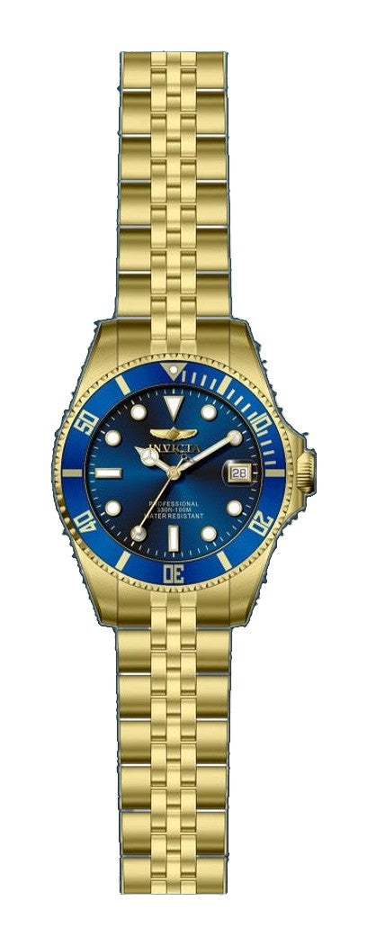 Pro Diver Blue Dial / Gold-Tone Stainless Steel Bracelet Blue Dial