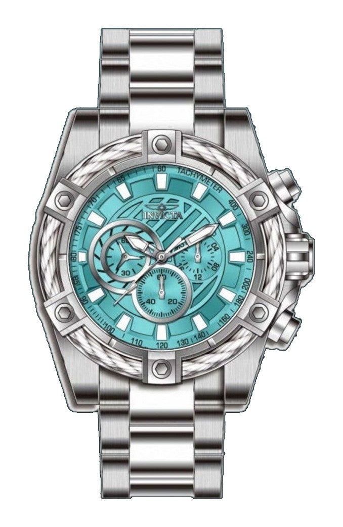 Bolt Men Light Blue Dial / Stainless Steel Bracelet Light Blue Dial