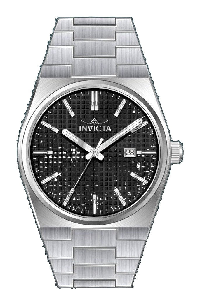 Speedway Chronograph Black Dial / Silver Stainless Steel Bracelet Black Dial