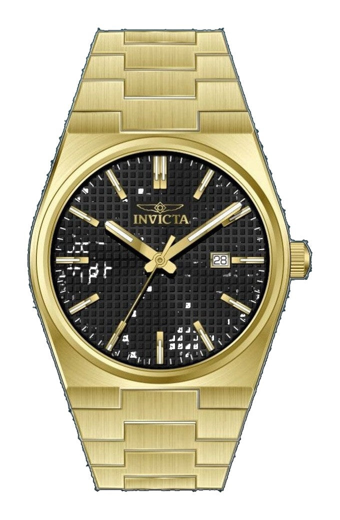 Speedway Chronograph Black Dial / Gold-Tone Stainless Steel Bracelet Black Dial