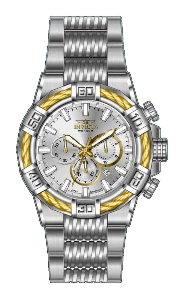 Bolt Men Silver-Tone Dial / Stainless Steel Bracelet Silver-tone Dial