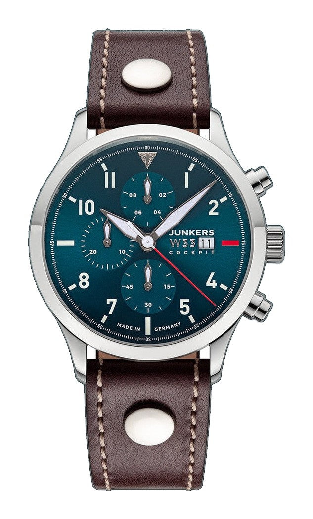 Cockpit W33 Leather / Petrol | Petrol Dial