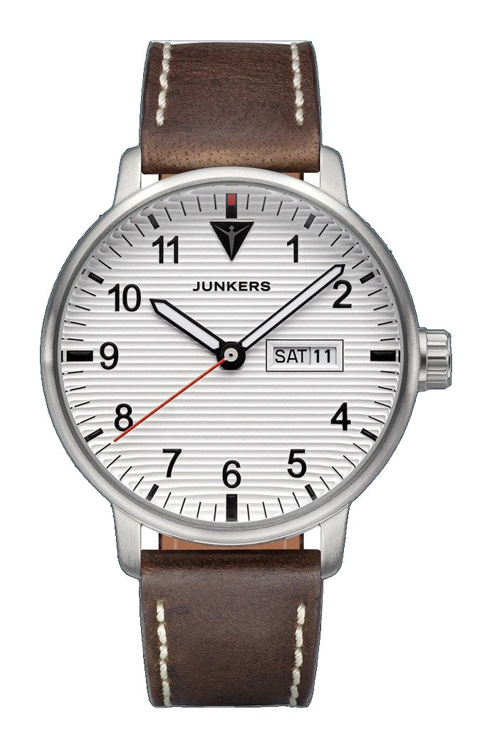Eurasia Leather / Silver Silver Dial