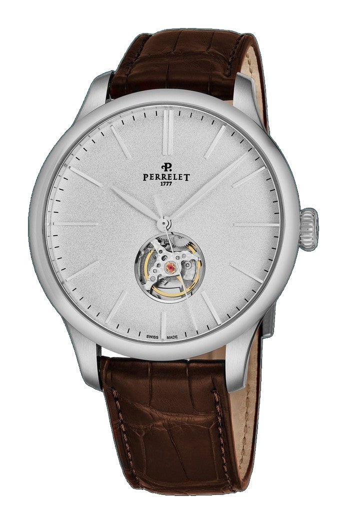 First Class A1087/4 - White Open Heart White Dial